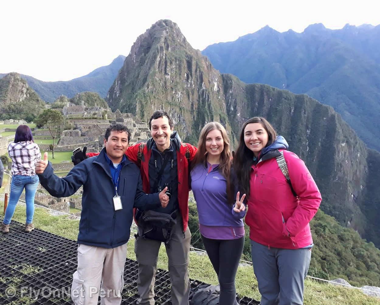 Album photos: Une partie du groupe au Machu Picchu